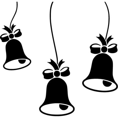 Трафарет "колокольчики"