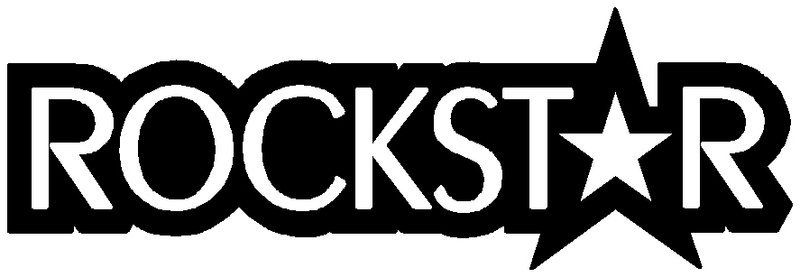 Надпись рокстар