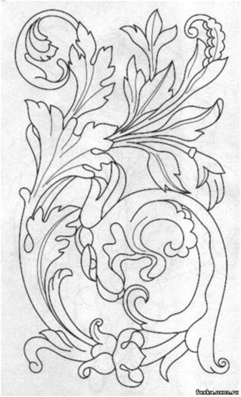 Плоскорельефная резьба по дереву для начинающих трафареты