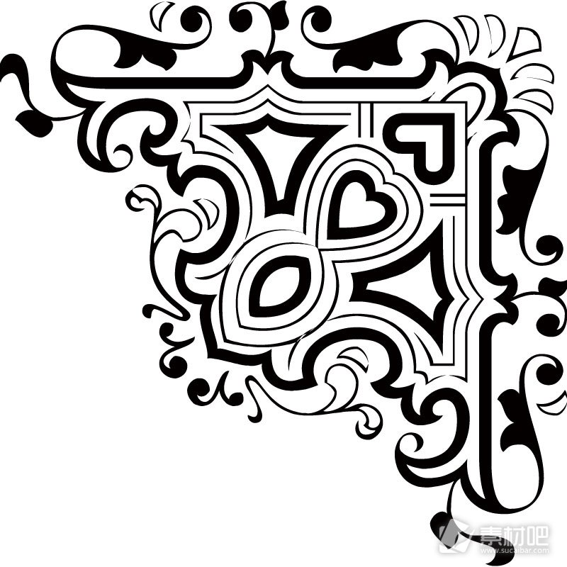 Векторный армянский орнамент