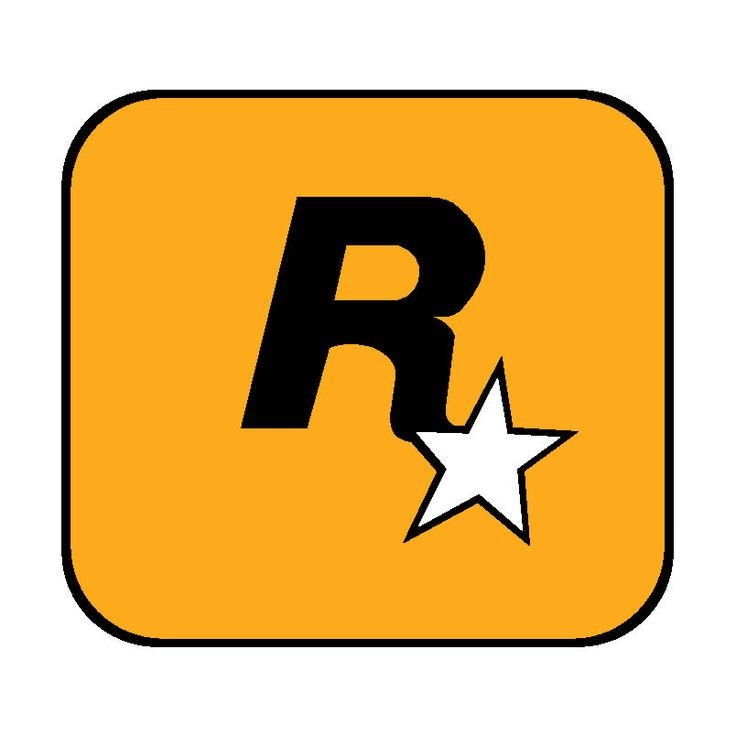White Rockstar logo