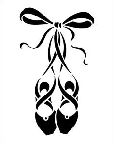 Пуанты силуэт