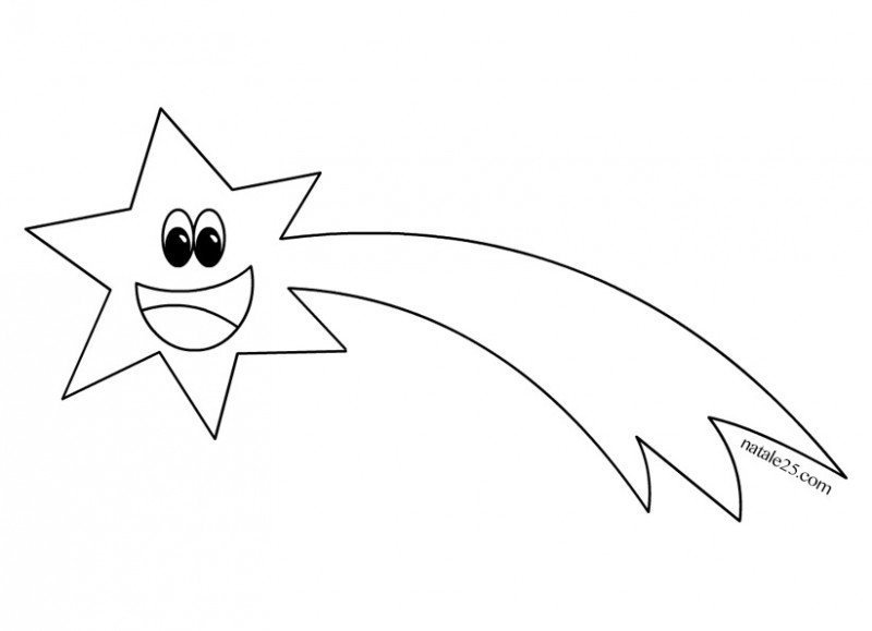 Комета раскраска