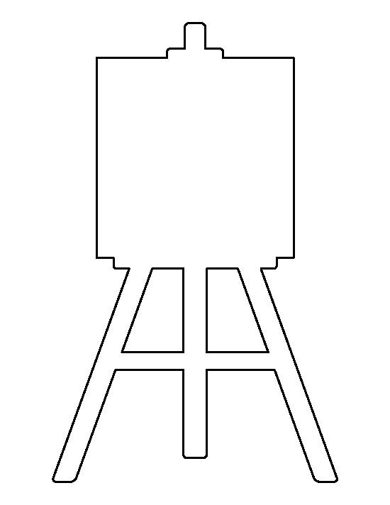 Мольберт контур