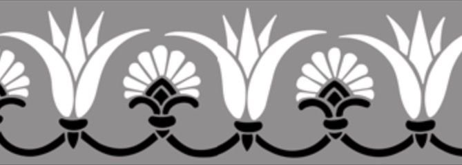 Орнамент лотоса древнего Египта