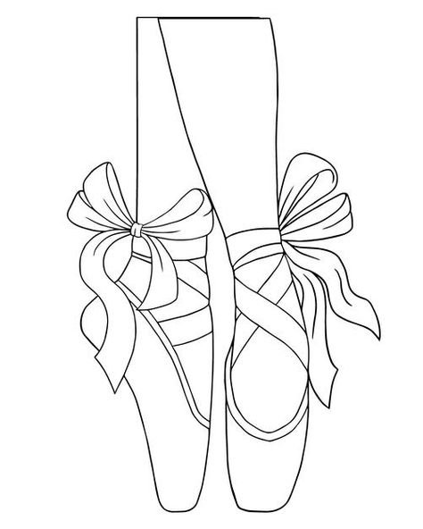 Пуанты раскраска