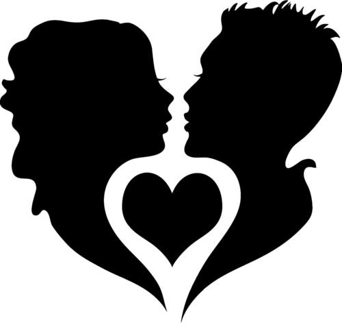 Силуэт пары