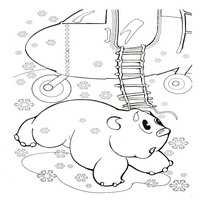 Новогодние раскраски Умка