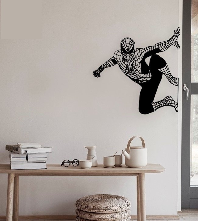 Панно Спайдермен фанера