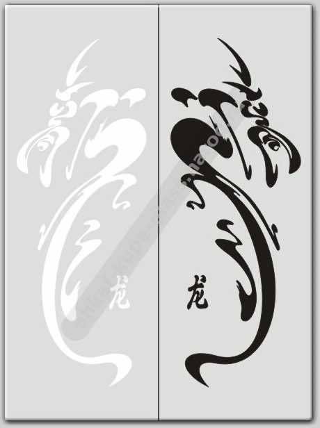 Трафарет в китайском стиле