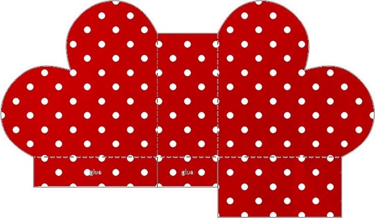 Макет валентинки