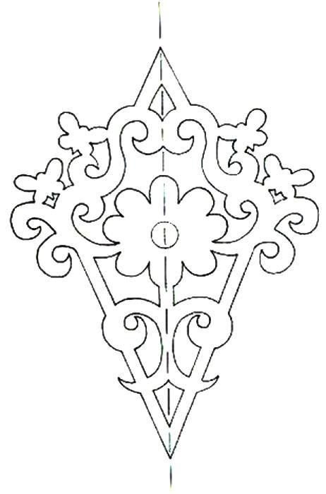 Новогодние подвески из бумаги