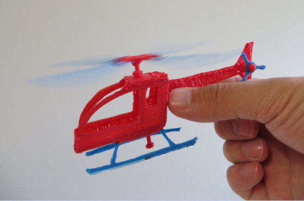 Шаблон самолет вертолет для ручки 3д Polaroid