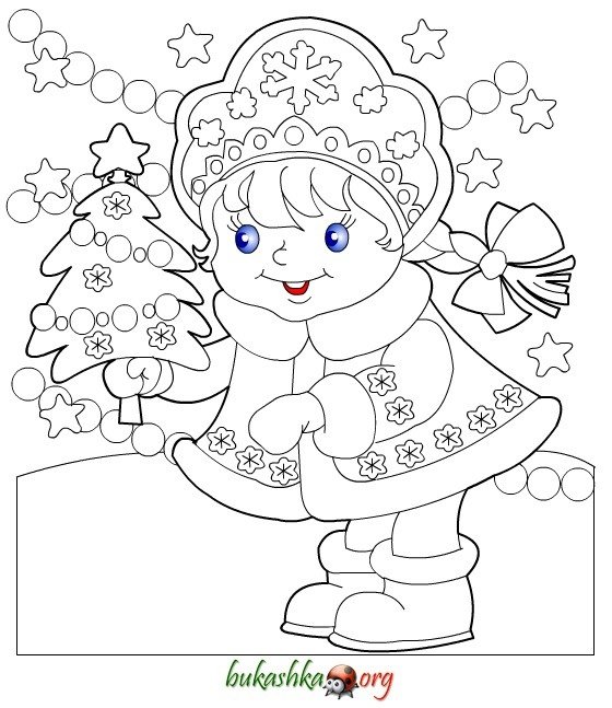 Новогодние рисунки для детей