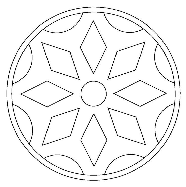 Орнамент в круге