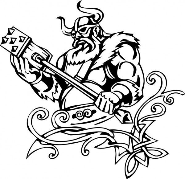 Трафарет Скандинавский