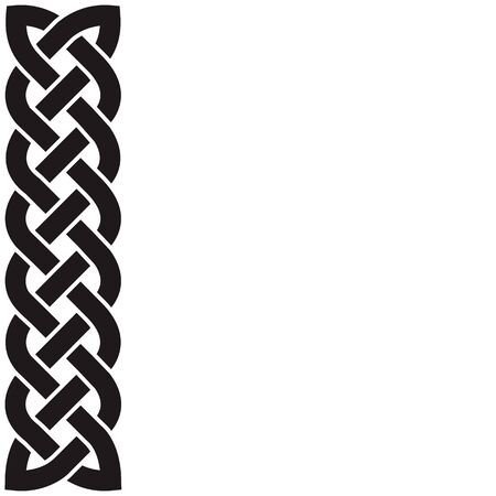 Орнамент косичка