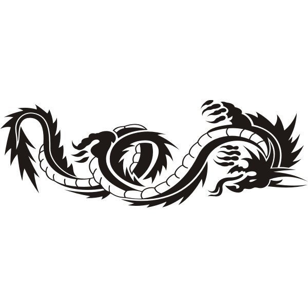 Гравировка дракон