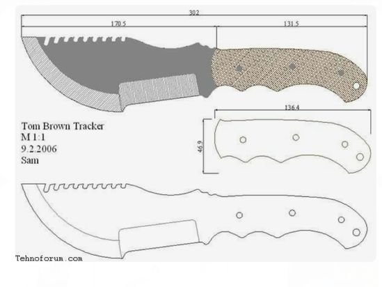 охотничий нож