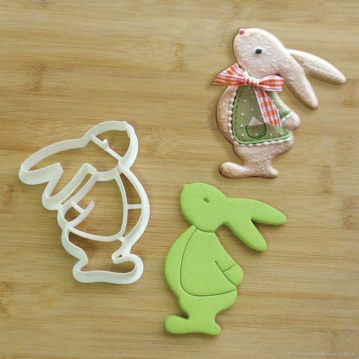 Вырубки кролик для пряника