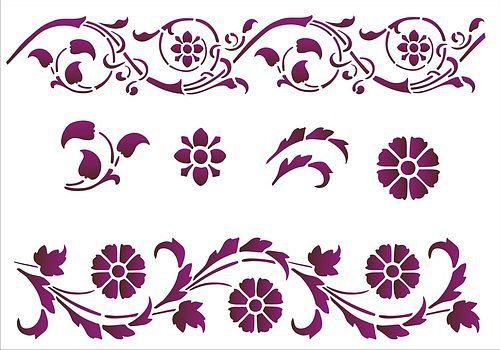 Трафареты для декора