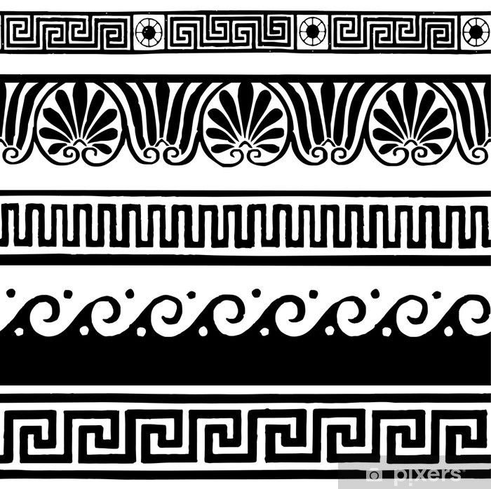 Греческий орнамент Меандр