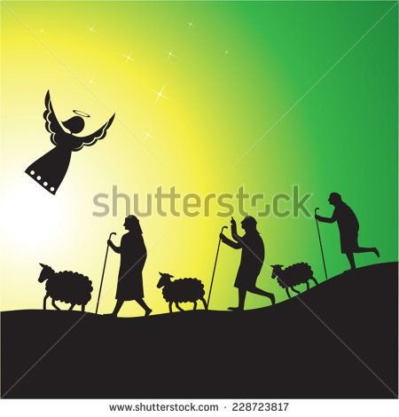 Пастух силуэт