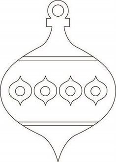 Раскраски новогодний шарик сосулька для малышей