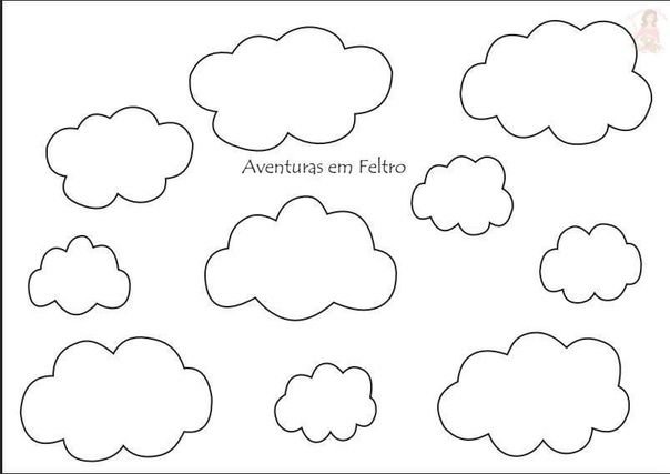 Облако из фетра