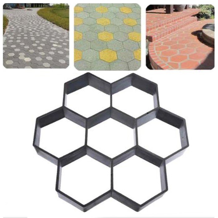 Форма д/отливки садовых дорожек 50*50*6см Vortex 24074