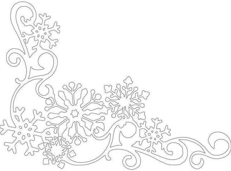 Узоры на окне