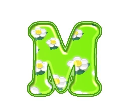 Красочные буквы для оформления