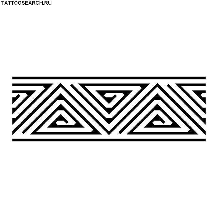 Орнамент в полосе