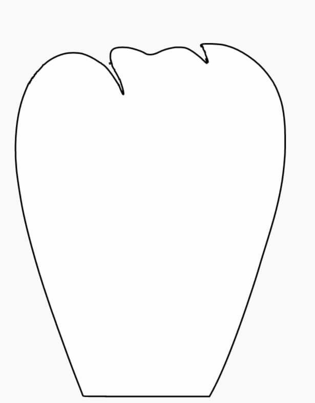 Шаблон лепестков