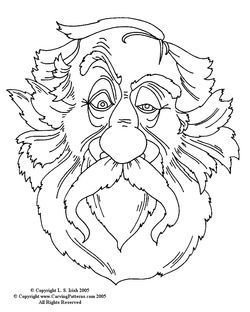 Маска для резьбы по дереву трафарет