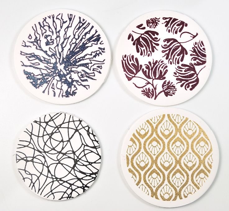 Текстурные штампы для полимерной глины