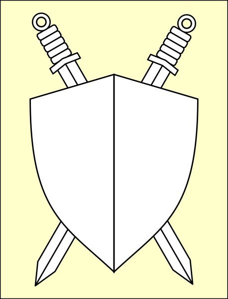 Щит средняя группа аппликация