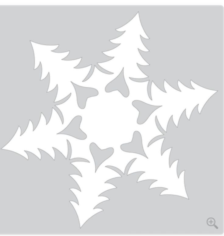 Снежинки для распечатки