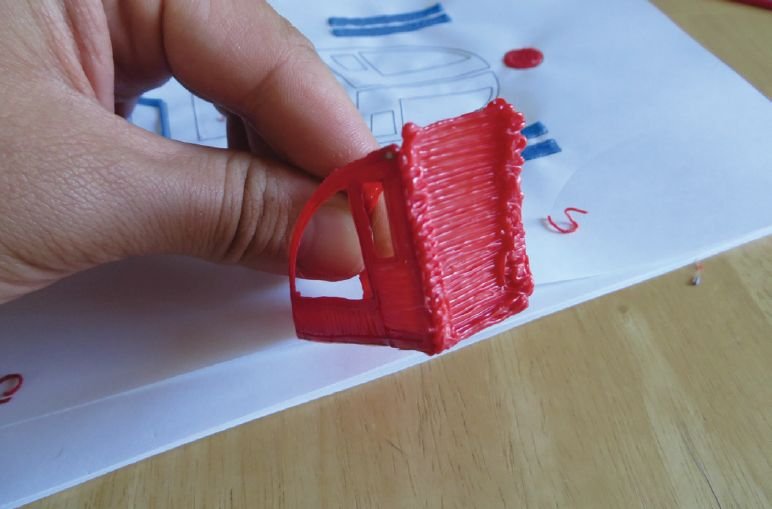 Вертолет 3д ручкой