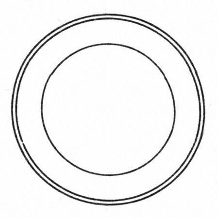 Тарелка раскраска для детей