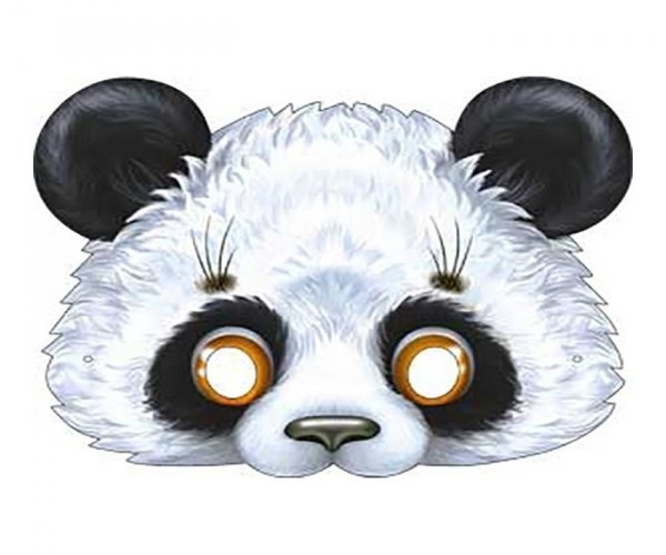 Маска панды