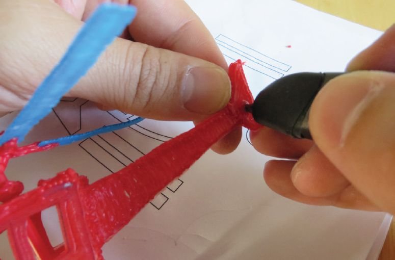 Вертолет 3д ручкой