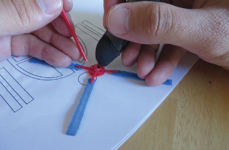 Вертолет 3d ручкой