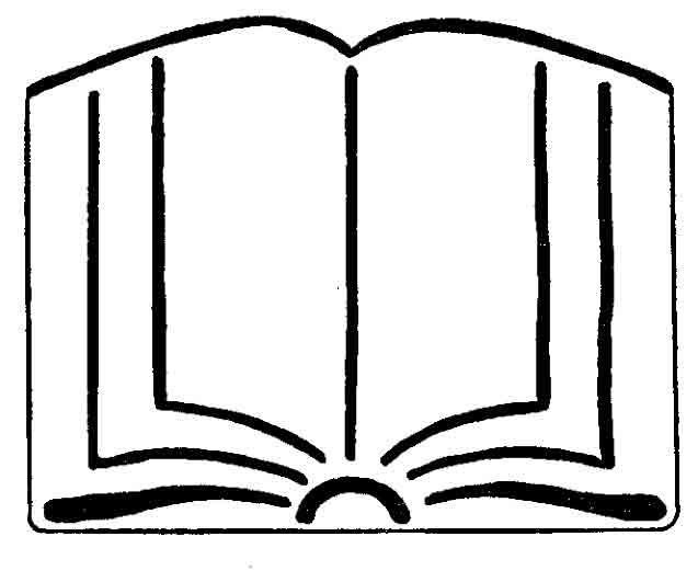 Книга рисунок шаблон