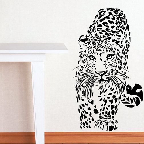 Трафареты для стен под покраску животные