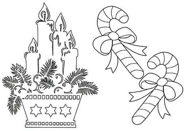 Трафареты на окна новогодние