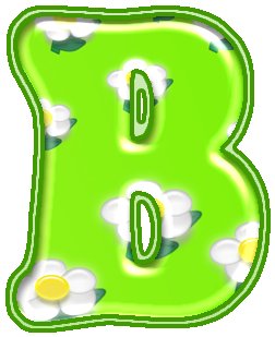 Весенний алфавит буква а