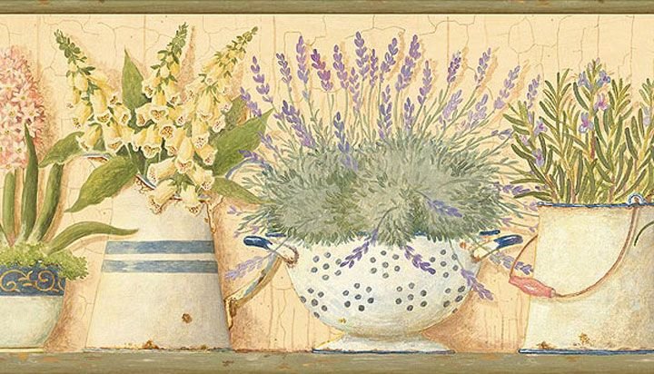 Бордюры в стиле Прованс для декупажа