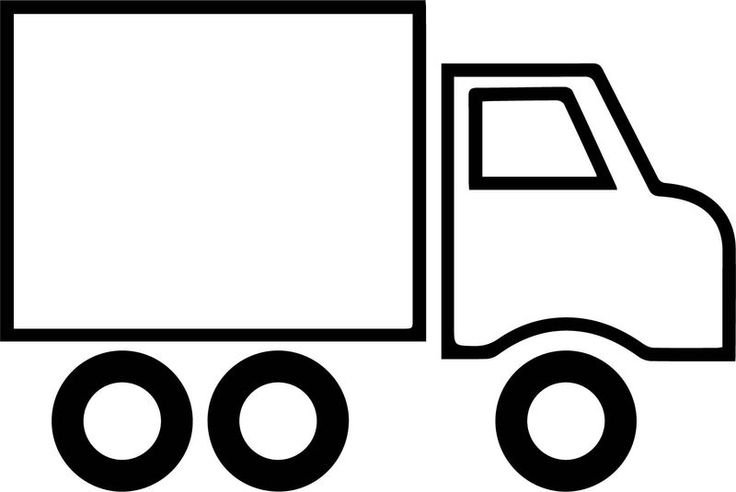 Аппликация грузовик