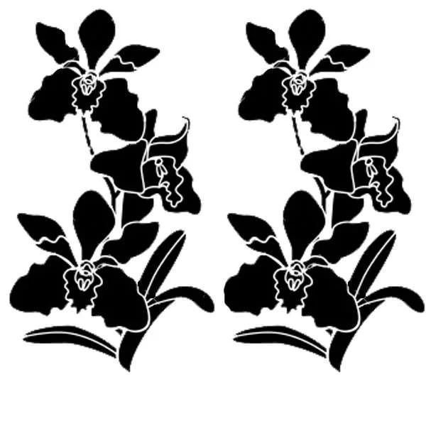 Орхидея стилизация